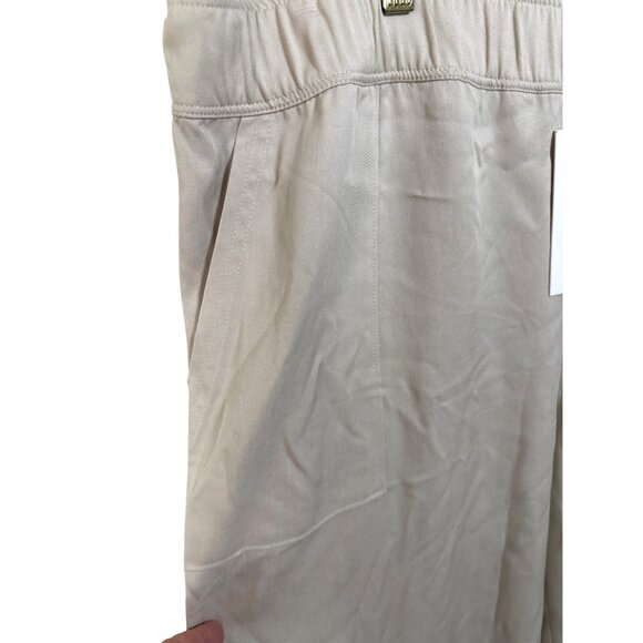 Cozy Earth Size Large 2 Piece Set Top Pants Lived‎ In Linen Sand Tan Lounge Wear - Picture 3 of 12